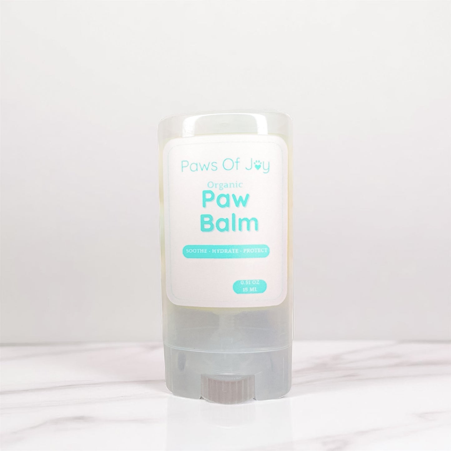 Travel-size organic paw balm made with love to protect your dog’s precious paws, nose, and elbows — wherever your journey takes you.