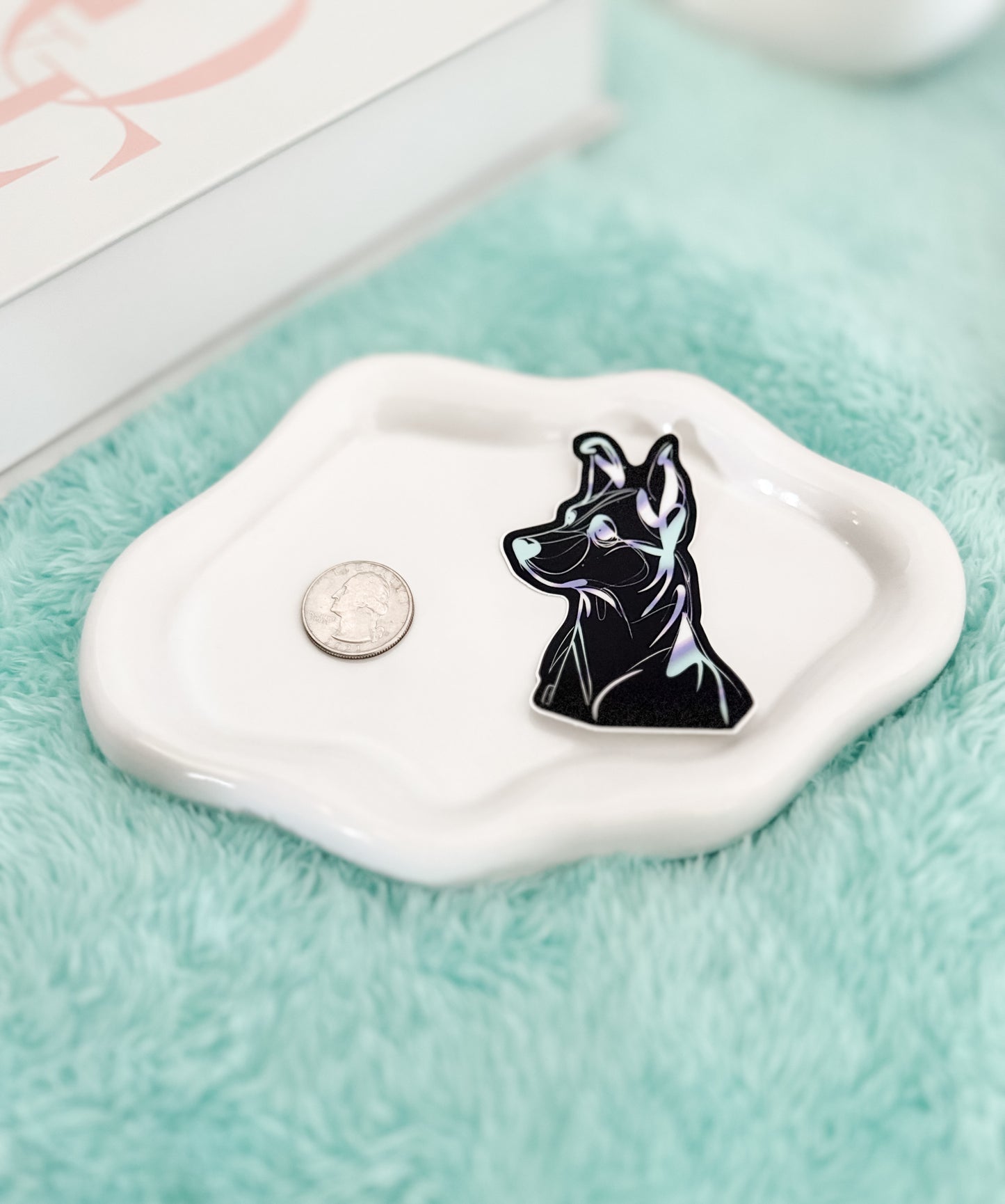 COSMIC DOG – HAND-DRAWN STICKER