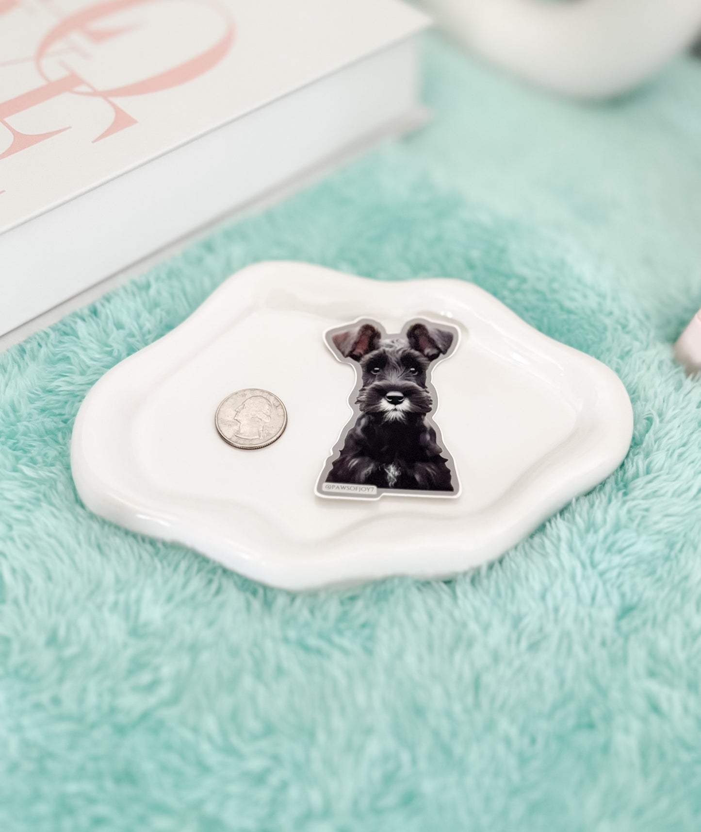 SCHNAUZER – DESIGNED WITH LOVE STICKER