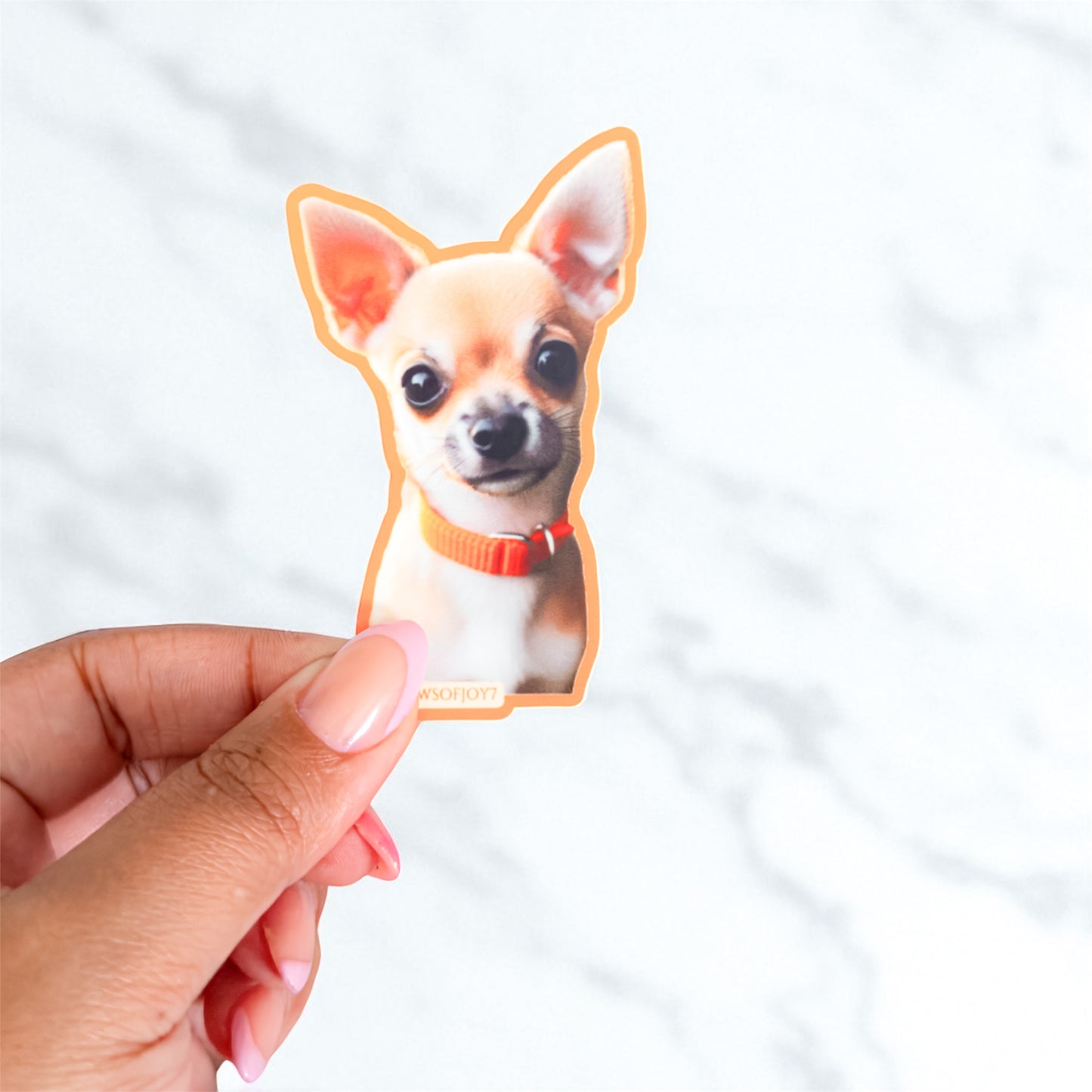 CHIHUAHUA – DESIGNED WITH LOVE STICKER