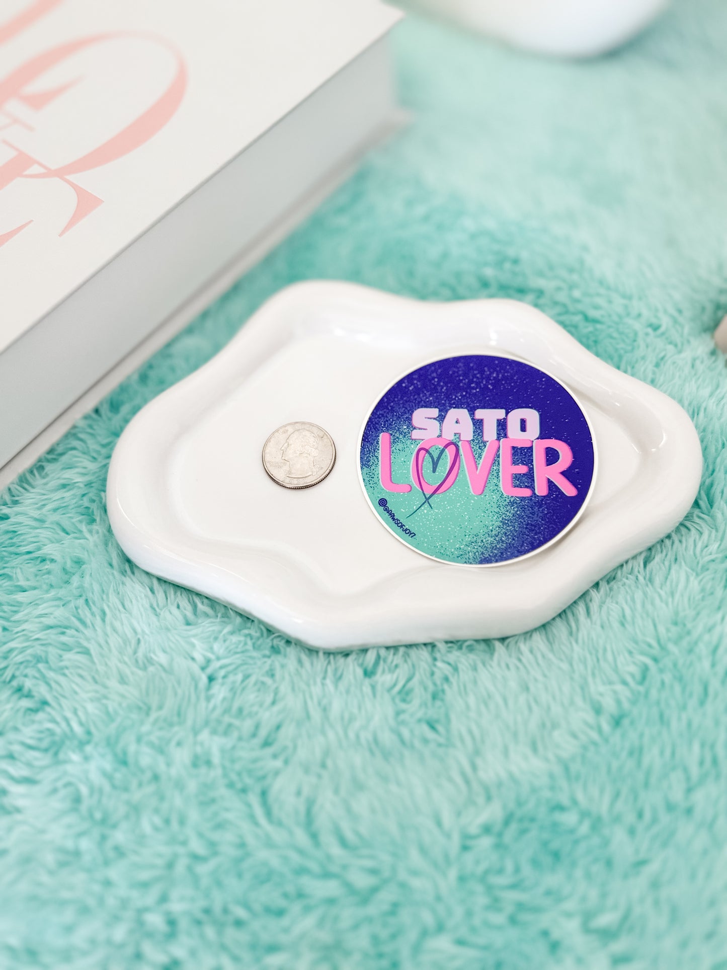 SATO LOVER – HAND-DRAWN STICKER