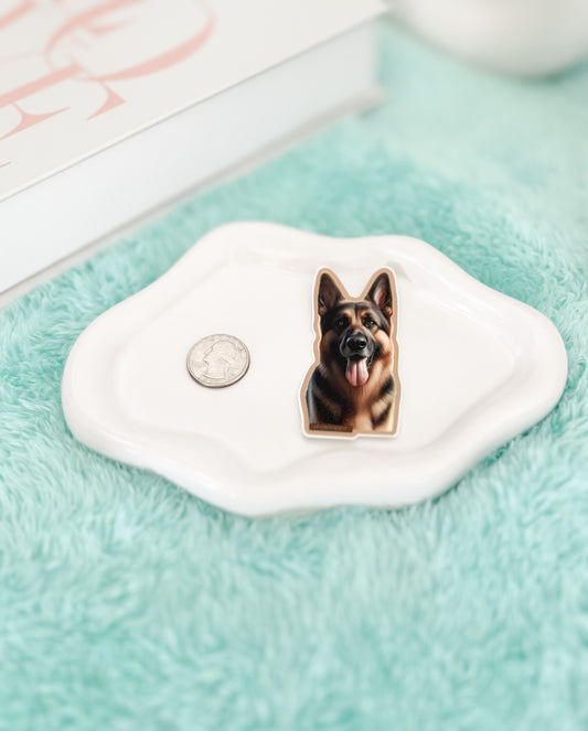 GERMAN SHEPHERD – DESIGNED WITH LOVE STICKER