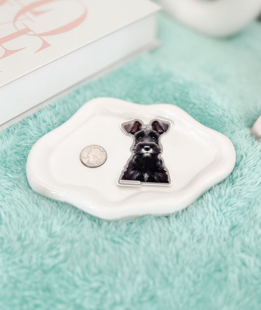 SCHNAUZER – DESIGNED WITH LOVE STICKER