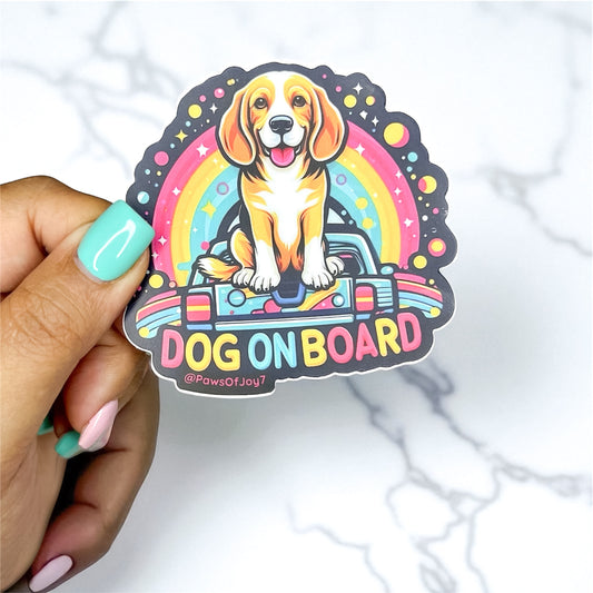 Perro A Bordo - Sticker